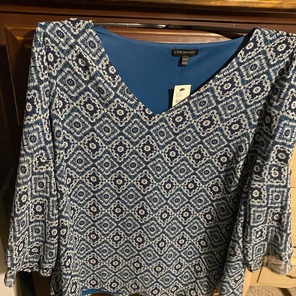 Brand new with tangs Lane Bryant. Blouse